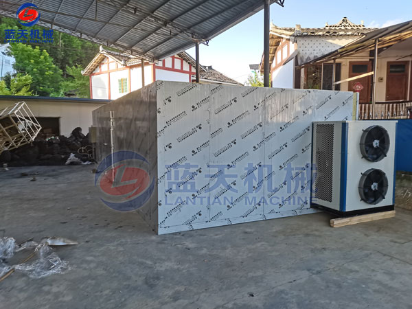 貴州遵義珠子椒烘干機安裝現場